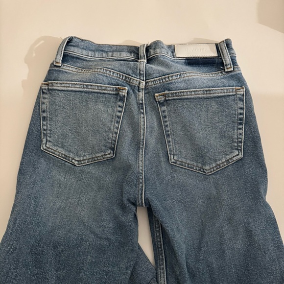 RE/DONE 70’s Stove Pipe in Medium Stone Wash - Picture 5 of 11